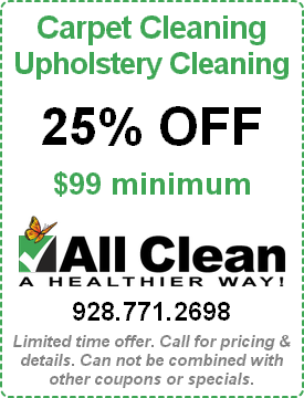 Carpet, Upholstery Cleaning Special